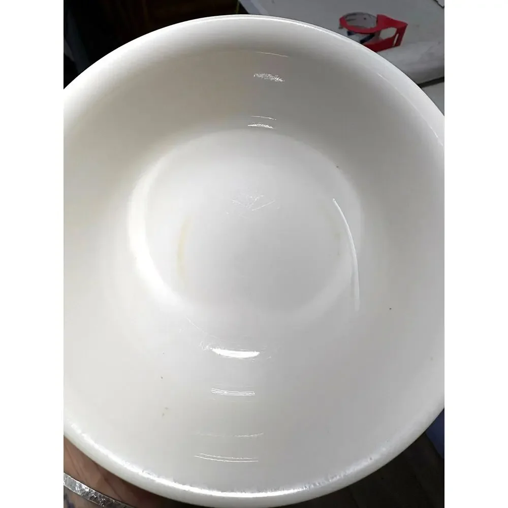 Set of 6 vintage Corelle plain ivory (antique white) cereal bowls
